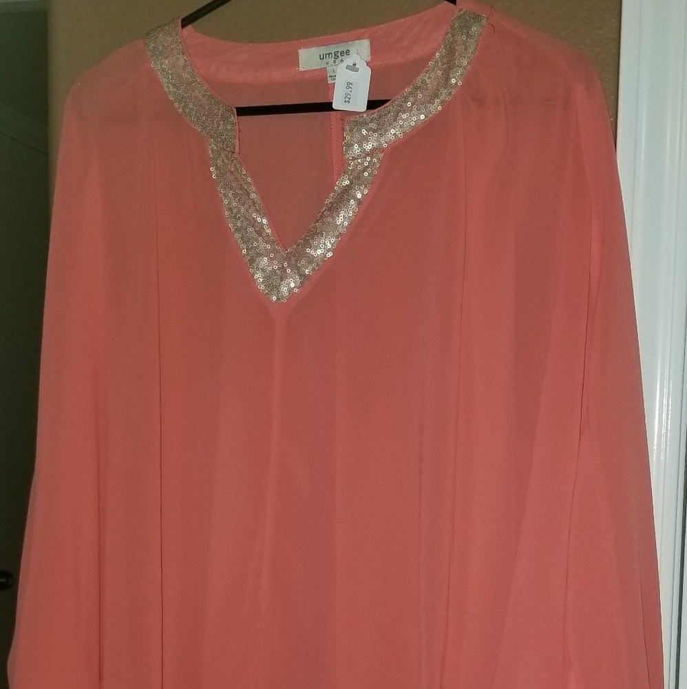 Beautiful sequin detail blouse